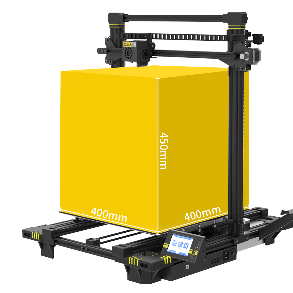 Конструкция Anycubic chiron Prusa, быстрая сборка, большой размер сборки 500 мм, профессиональный большой промышленный 3D-принтер