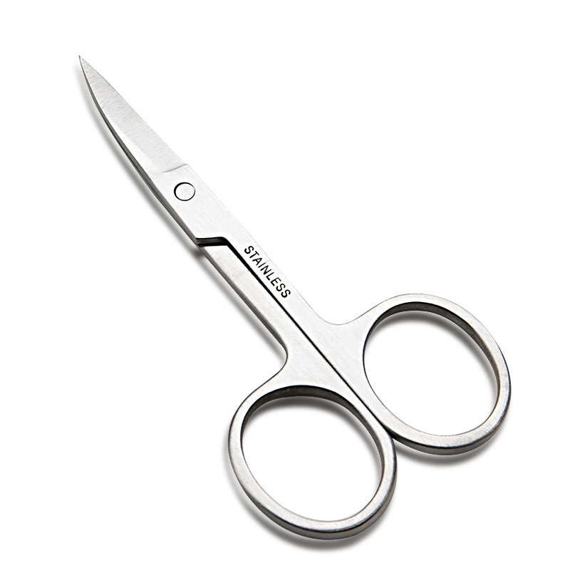 Professional Stainless Steel Scissors Beauty Care Tool Eyebrow Trimmer Customizable