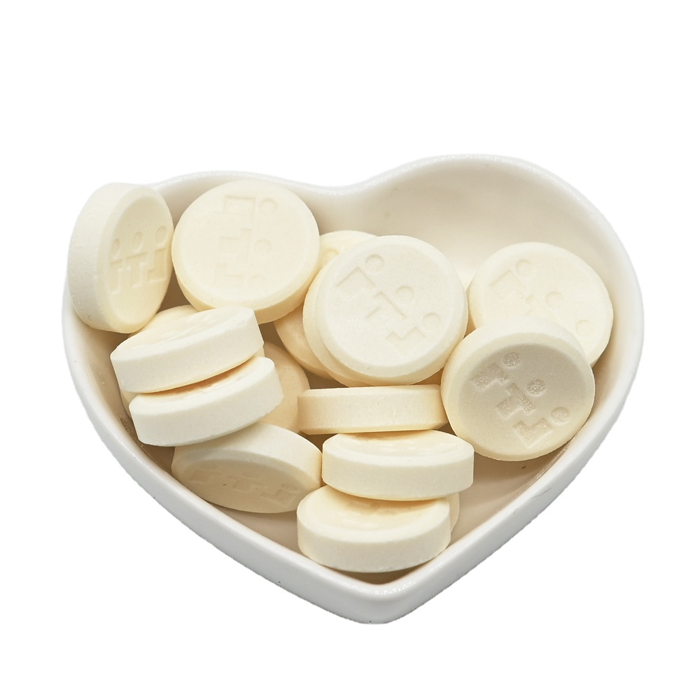 Child Wholesale Snack Digestive Food Candy Bone development Complex Probiotics Chewable Tablets