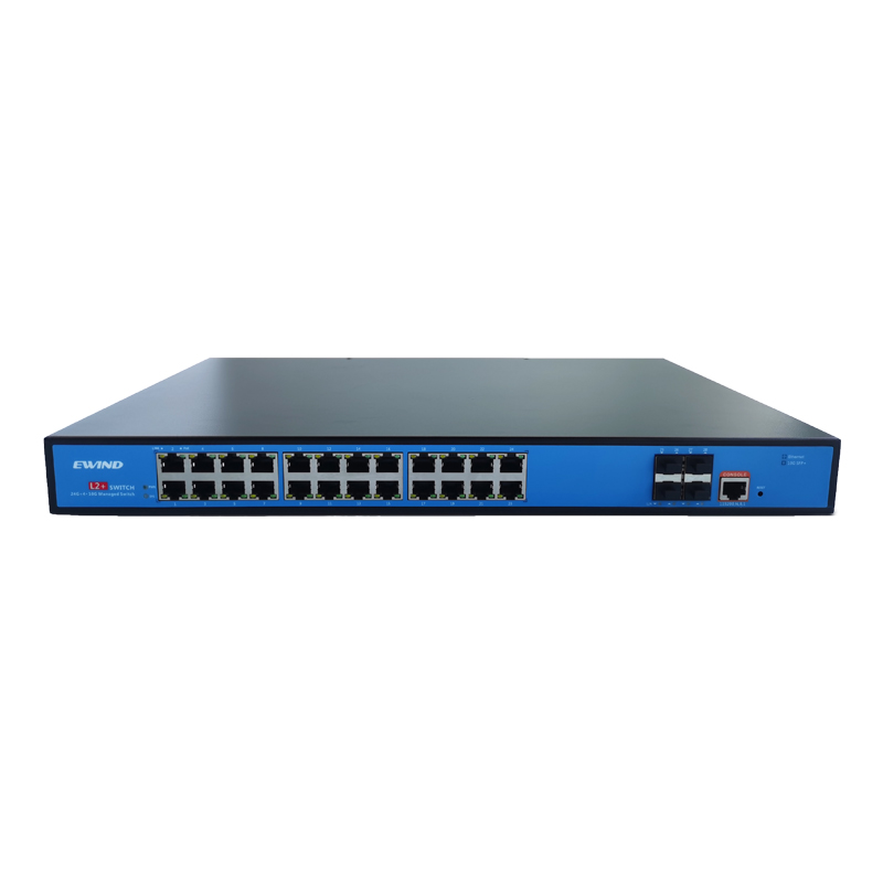 IPv4/IPv6 L3 Layer Vlan Support Managed POE Ethernet Switch 4 Port 10G SFP+ Switch for Camera