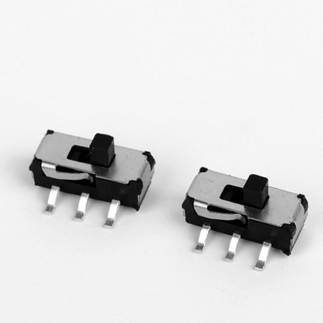 Цепи 2 pole 2 пледы PCB ползунковый переключатель 2P2T SMD Micro ползунковый Переключатель 6Pin DPDT ползунковый переключатель