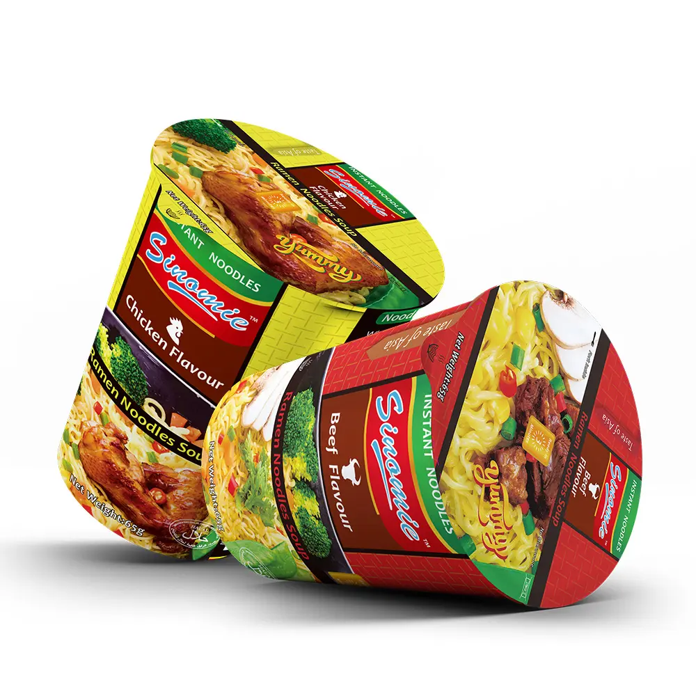 Chinese Instant Noodle Ramen Qingdao Halal Supplier Bulk Wheat Multi-flavour Cup Customized Instant Noodles
