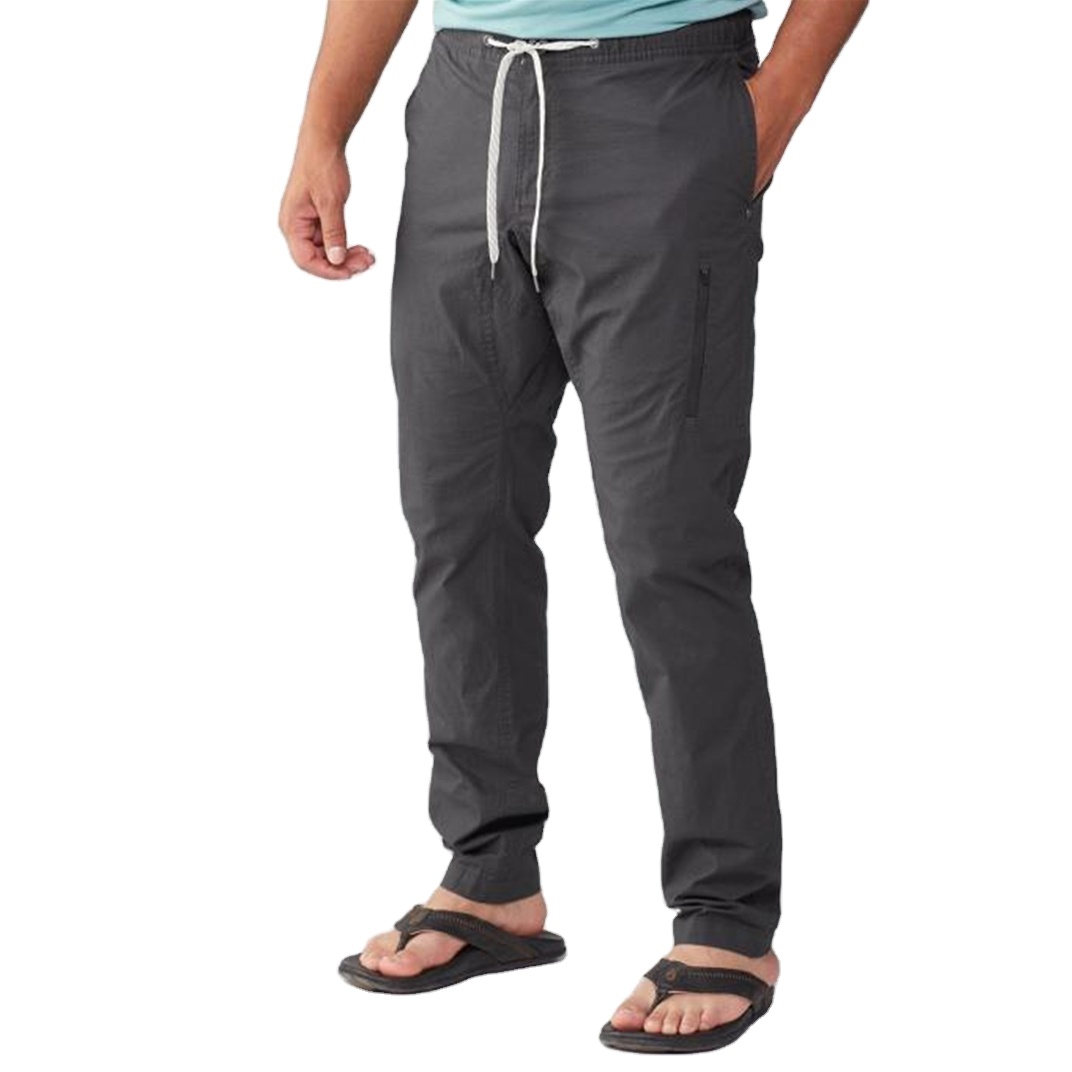 Custom Outdoor Sports Breathable Black Cargo Pants Casual Organic Cotton Trousers For Men