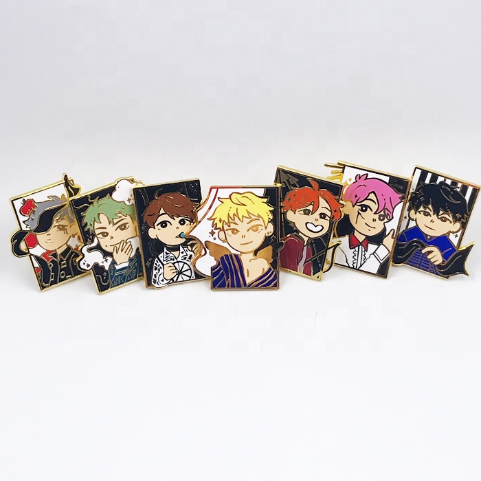 China manufacturers High Quality Custom Cloisonne Hard Enamel Lapel Pin