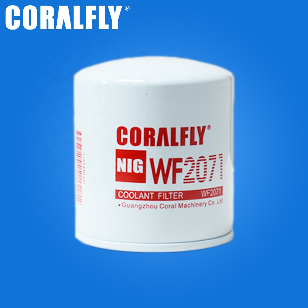 Coralfly охлаждающей жидкости фильтрующий элемент WF2071 84605017 709939 1822627C1 226-6565 3315116 692338 E5NN-8A424-A 25012893 RE42052
