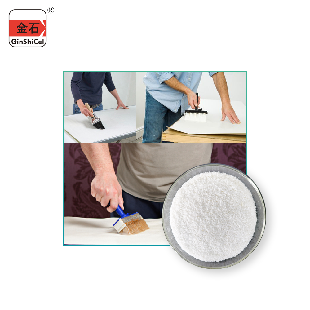 Wallpaper adhesive powder starch based