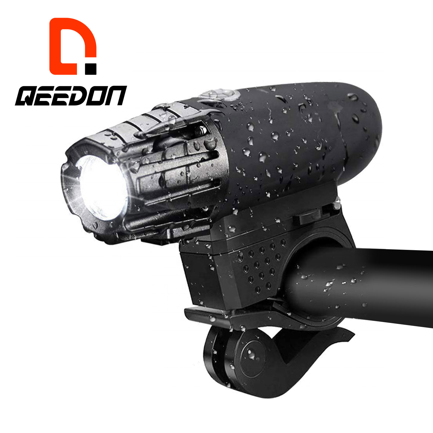 USB bicycle headlight rechargeable accessories Smart bicycle lights for night riding Waterproof bike lights headlights