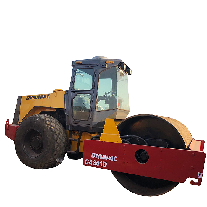 Single Drum Roller dynapac CA301D compactor used grader for sale