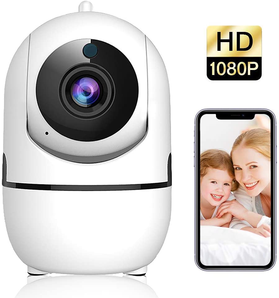1080P радио няня камера Облако IP камера, беспроводная Wi-Fi детский монитор ночного видения автоматическое слежение за домашней безопасности камера наблюдения