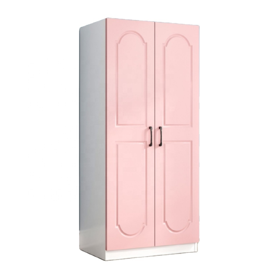 European style wardrobes bedroom modern home simple plastic wardrobe solid wood storage wardrobe