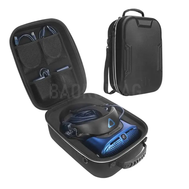 Portable PU Leather Handbag Shoulder Bag Shockproof Travel Carrying Case Box For DJI Goggles FPV Flying VR Glasses Accessories