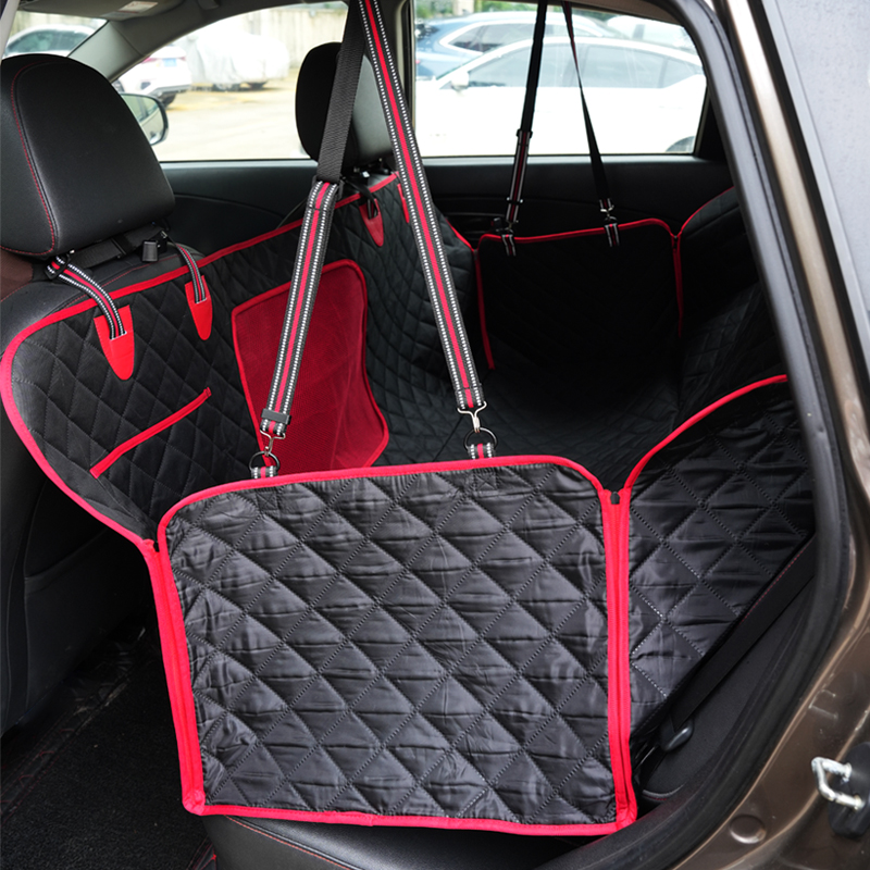 Kin Pet Waterproof 600d Oxford Cloth Pet Car Seat Cover Dog Foldable Custom Waterproof Rear Seat