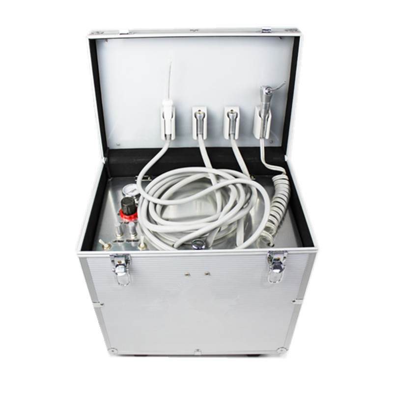 Ce Approved Hot Sale High Quality Portable Dental Air Compressor Build In Mobile Dental Unit