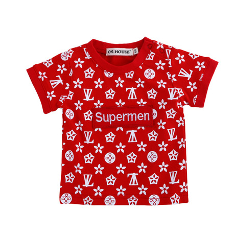 2020 summer baby cotton full printed romper two-piece short-sleeved presbyopia tide sports hair band set