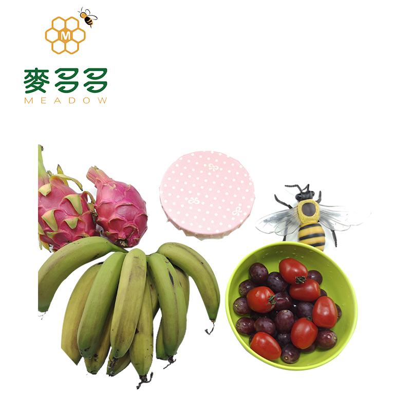 dependable performance food reusable cling beeswax wrap 100% cotton