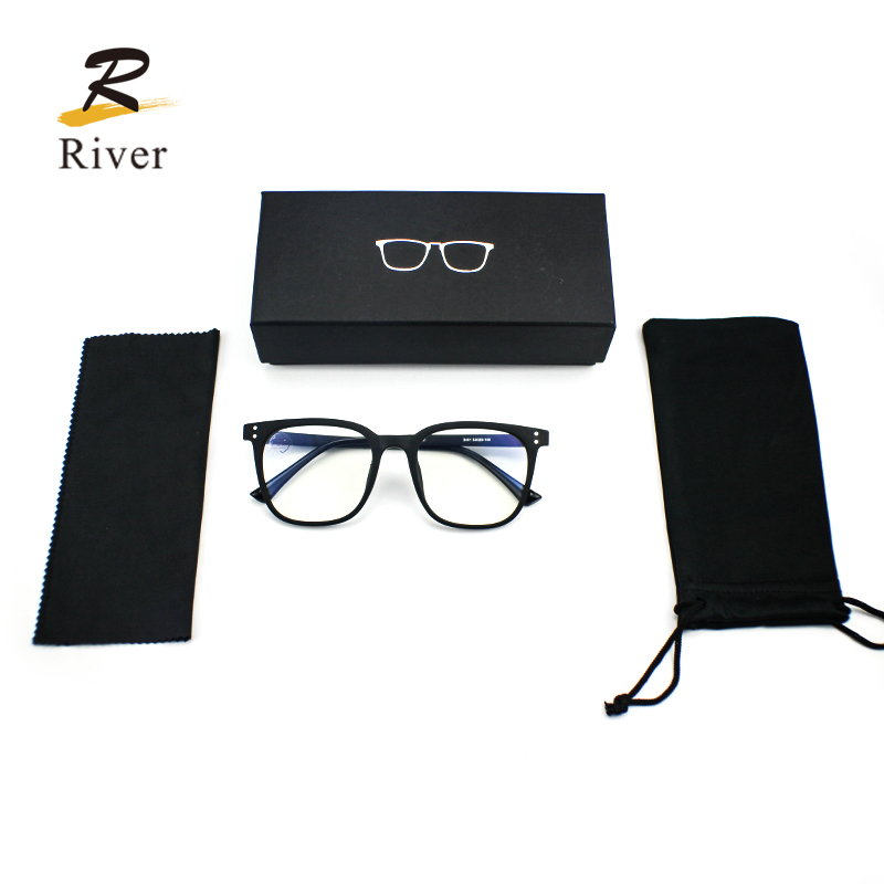 Оптические компьютерные игровые очки River с синим фильтром для мужчин и женщин, матовые очки с защитой от синего света