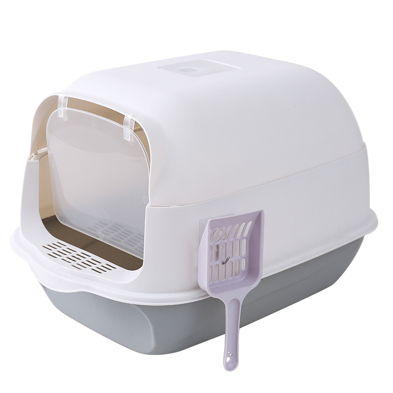 Newest Design Closed Large Cat Litter Box Toilet