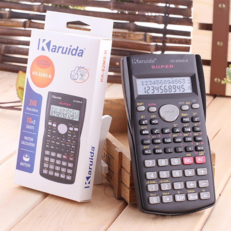 Wholesale multi-function 24 digit display standard function calculator for professional student exam use