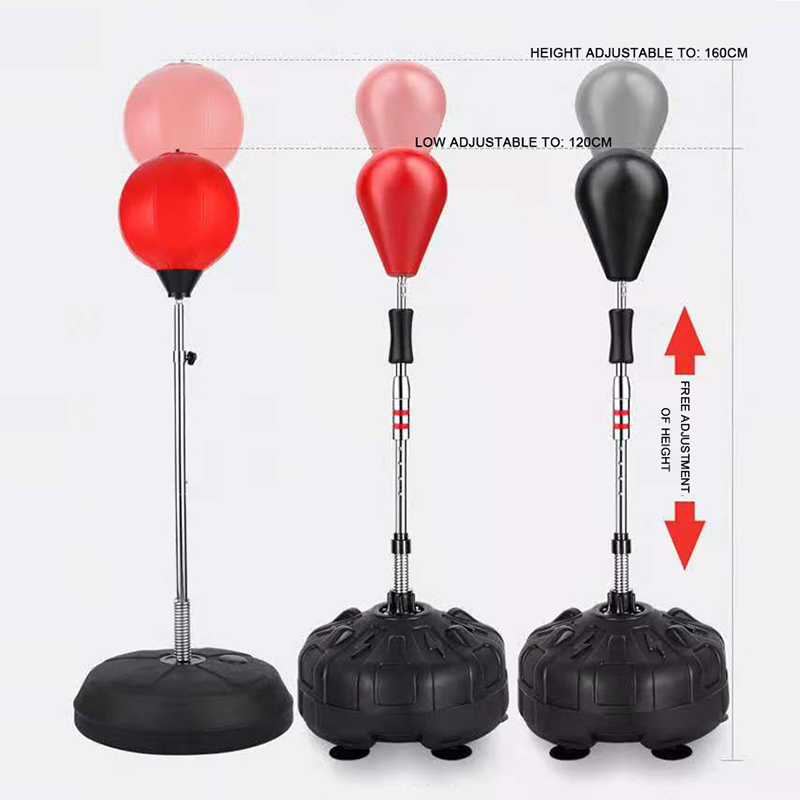 Hesenlan Adult children vertical vent ball boxing speed ball tumbler home fitness equipment punching bag fitness