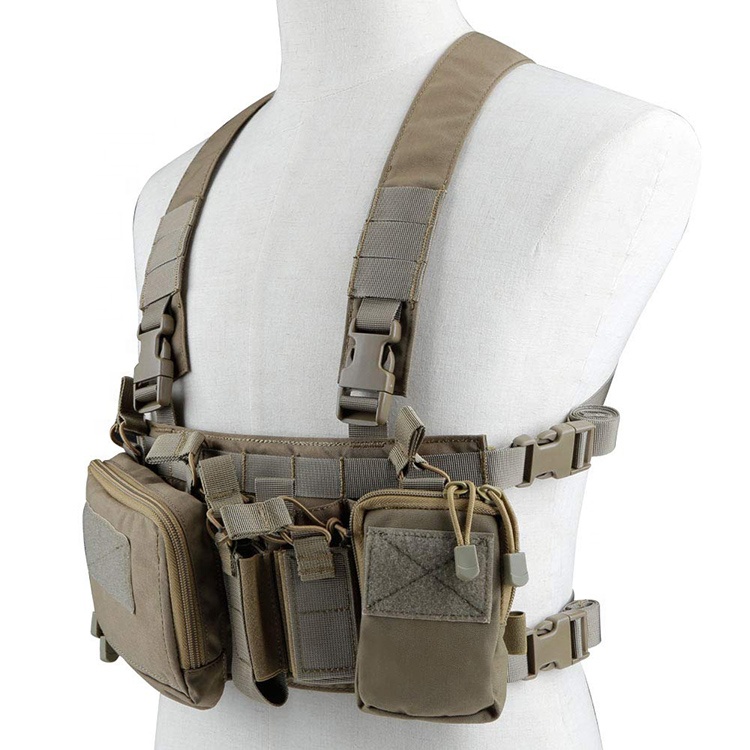 Тактический нагрудный жилет, Rig Assault 500D Molle Multicam тактический жилет с несколькими карманами