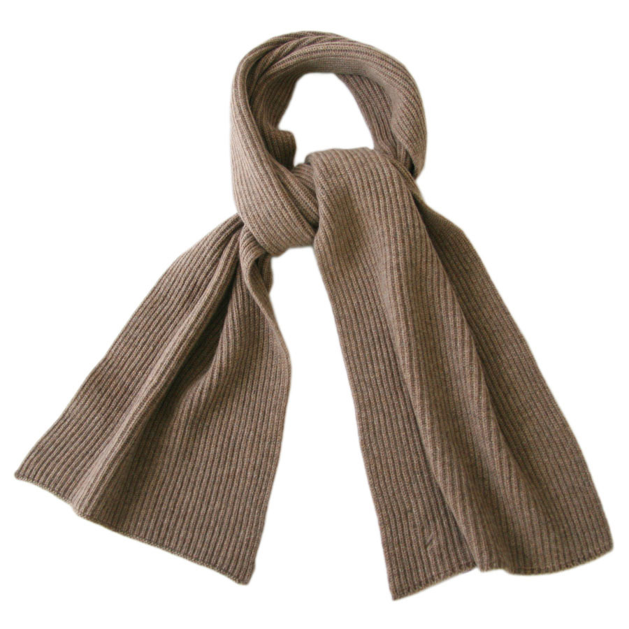 Customized Solid Color Simple style knitted warm scarf