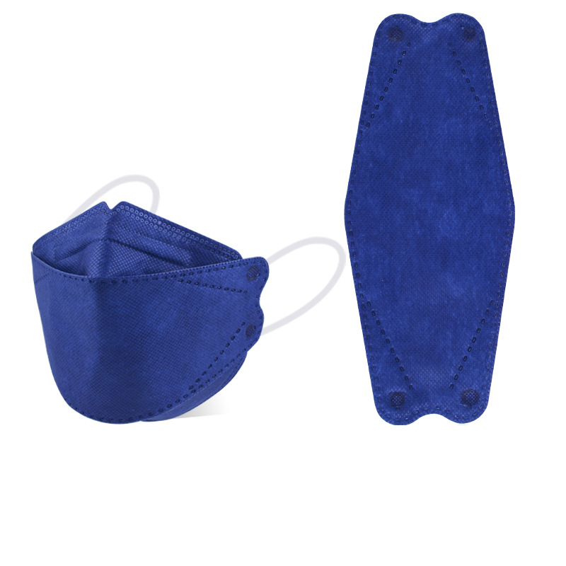 Kf94 Ear Loop Mask Factory Wholesale Korean Style Fashion Masker 4 Ply Civil Protection Coloredkf94 Fish Shaped Mask Fast Ship