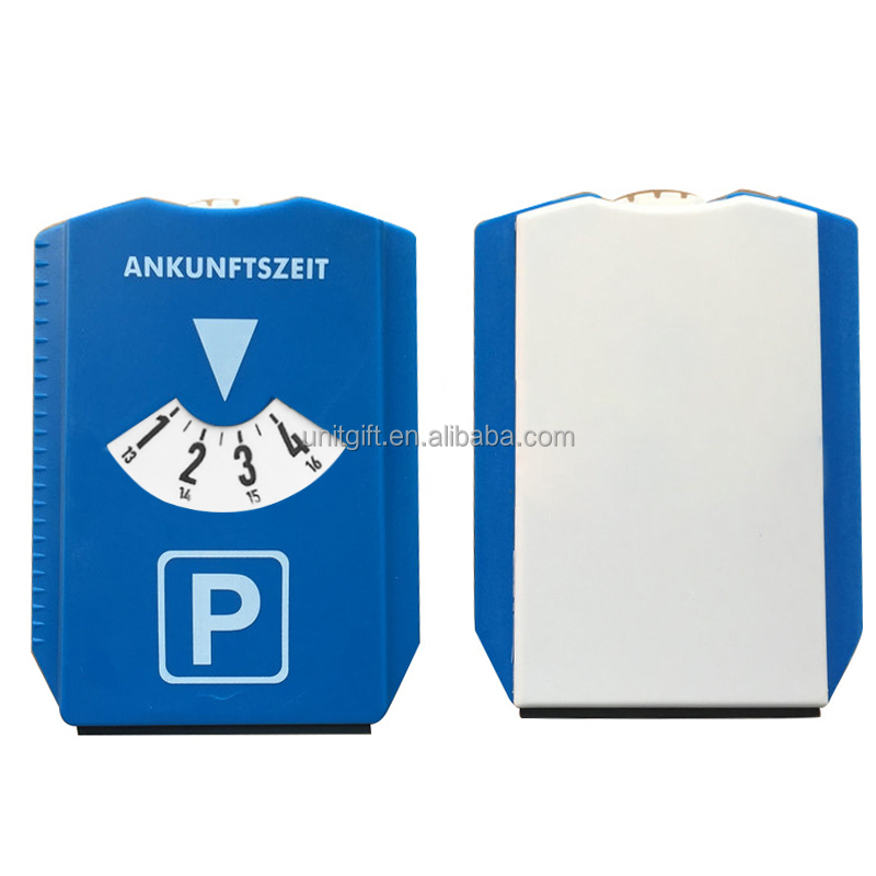 Parking Disc Arrival Time Marking, Customized Logo Handy ABS Plastic Ice Scraper