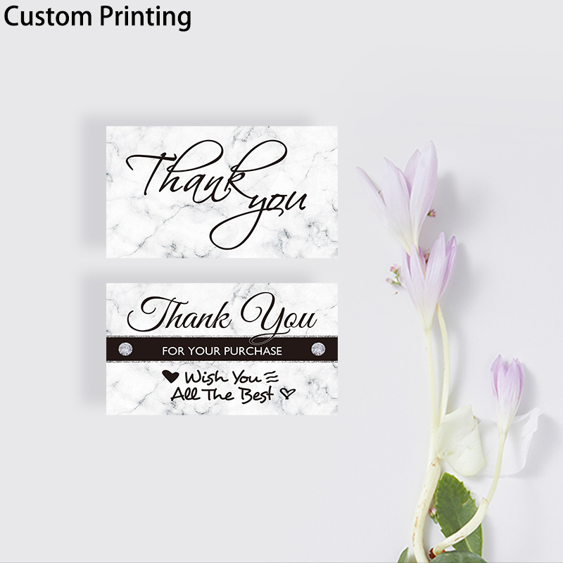 Spot Free Shipping 100pcs 90x54mm For thank You Stickers Cards Fancy Art Surface Finish Work Paper Board Color