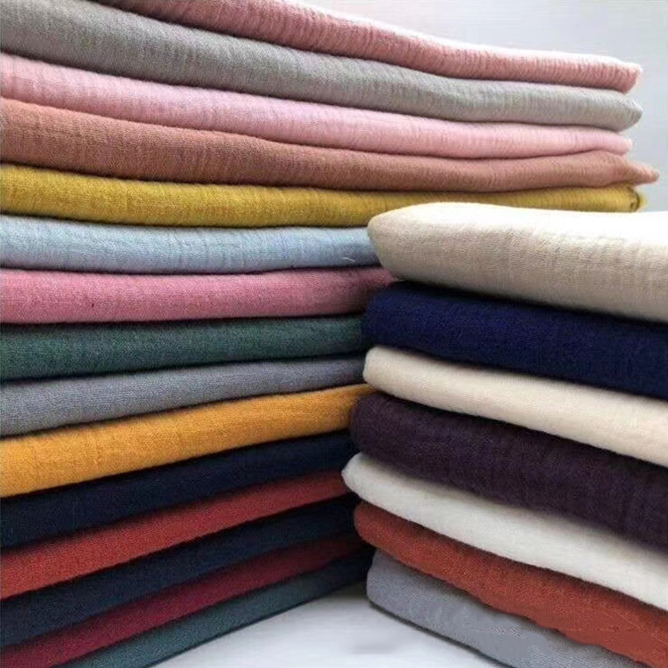 Wholesale Organic Baby Swaddle Blanket Muslin Double Gauze Cotton Fabric
