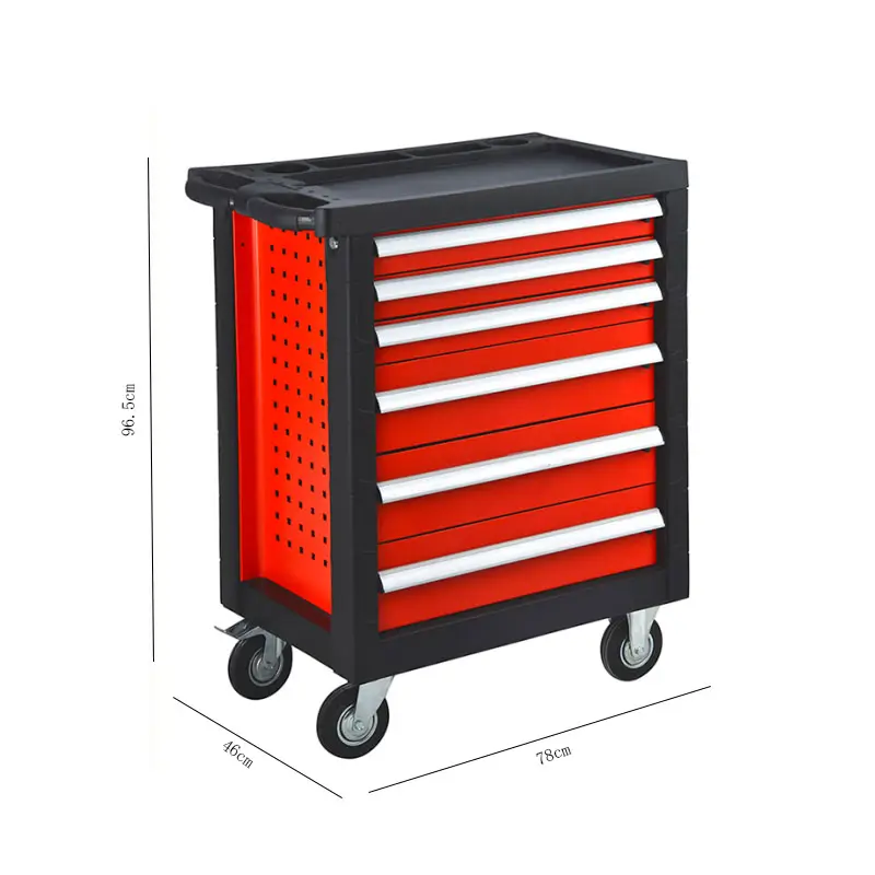 Us General Professional Industrial Roller Drawer Tool Box And Storage Trolley Cart Tool Cabinet With Wheels