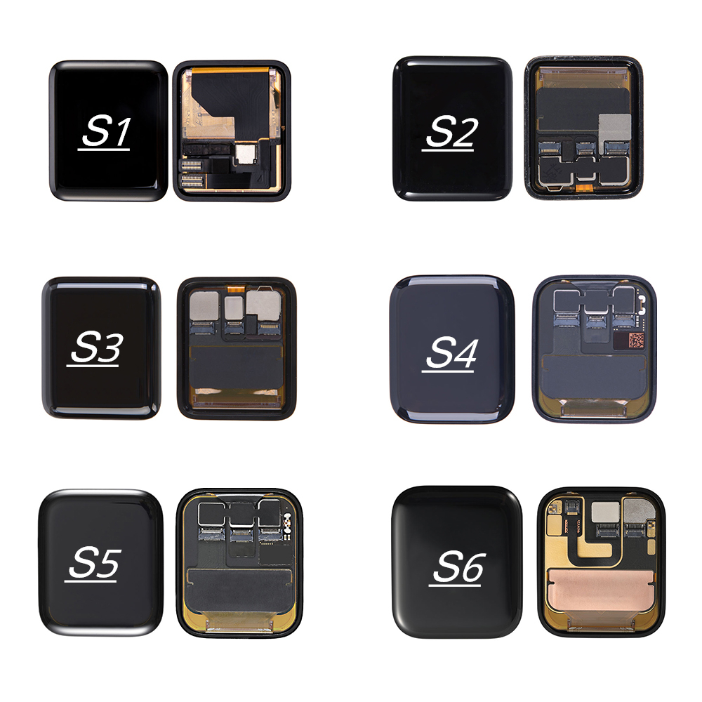 Официальный оригинальный ЖК-дисплей для apple watch series 4 5 6 7 8 SE 40 мм 42 мм 44 мм 45 мм ЖК-дисплей сенсорный смарт-экран