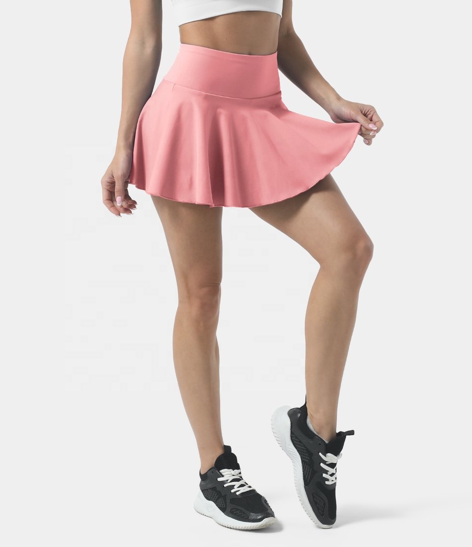 trending products 2021 new arrival fitness gym yoga golf outdoor leisure skirts with pocket elastic spandex sexy tennis skirts