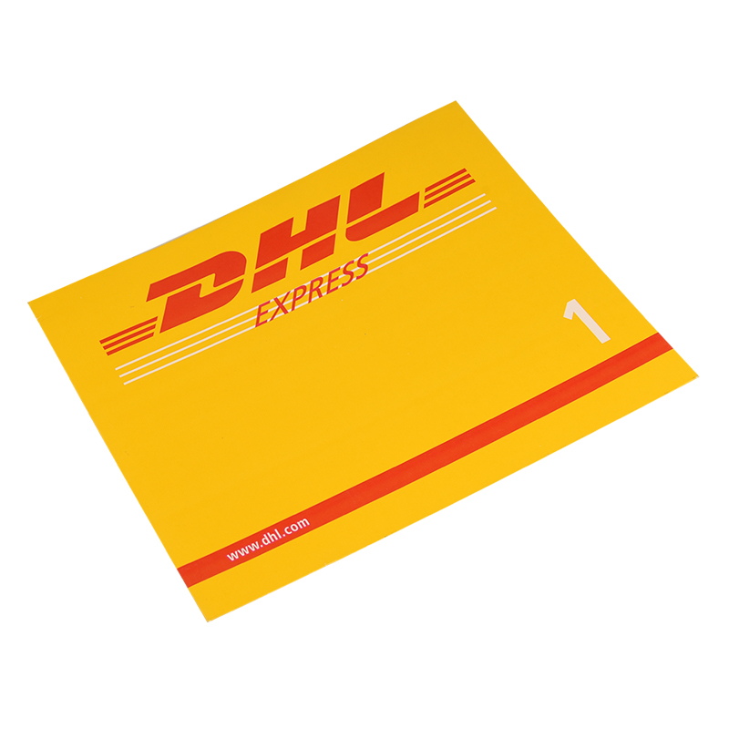 2020 индивидуальные печатные почтовые пакеты, белый или серый картон, DHL, курьерский конверт, Упаковочная Сумка для почты