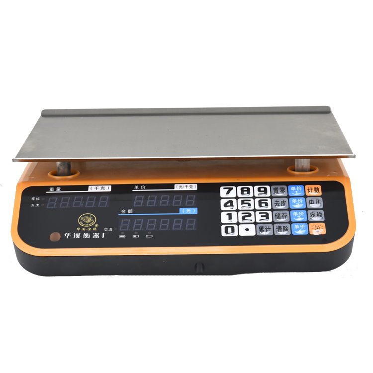 30kg Electronic Scale Household Stainless Steel Food Scale Price Computing LED/LCD