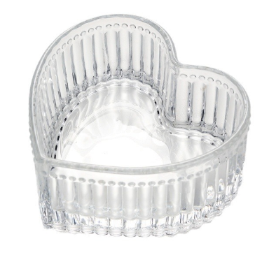 In style heart shape Candy jar mini sugar bowl decor Wedding Favors nuts bar ice cream cup household snacks bowls
