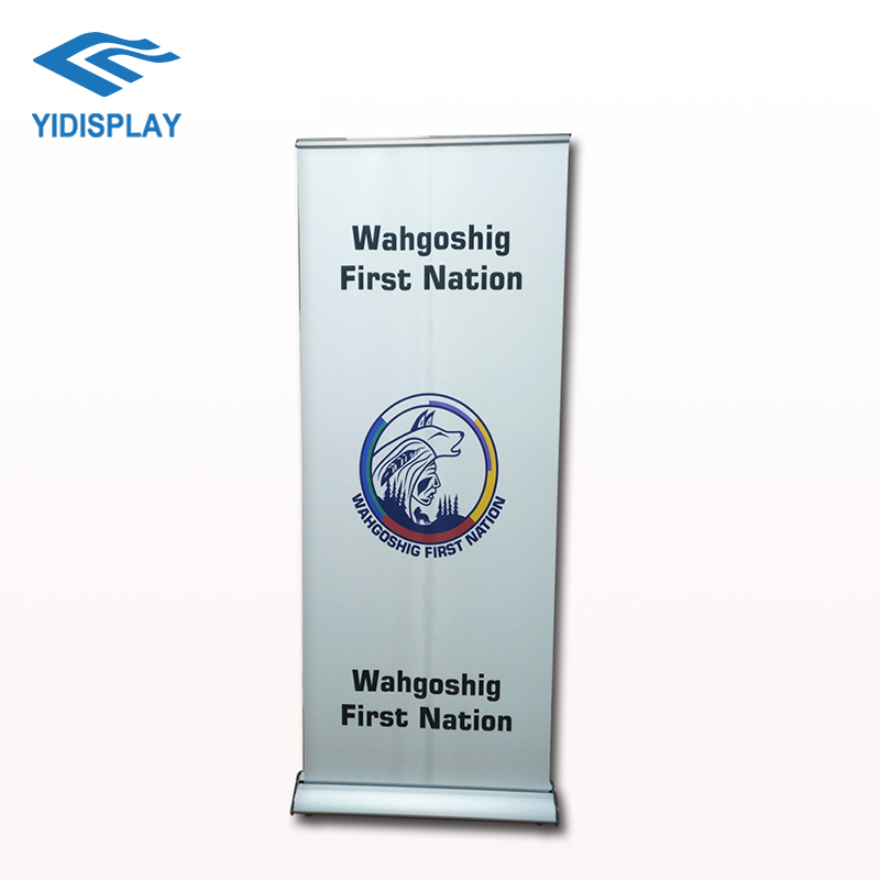 Customised Deluxe Portable Trade Show Retractable Roll Up Economical Banner Stands With Low Price