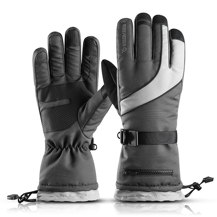 2021 New Style Winter full finger outdoor waterproof touch screen sports ski gloves
