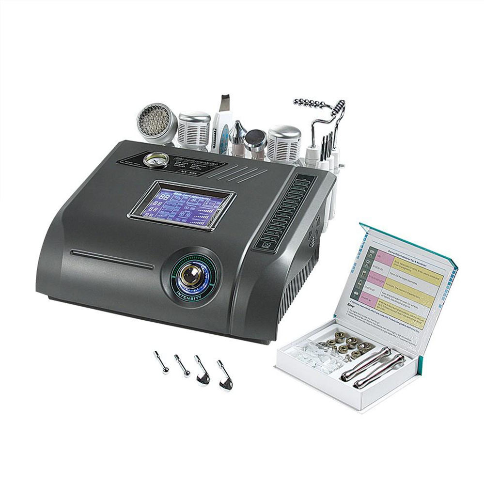 6 in 1 Microdermabrasion Facial bio face lift microcurrent machine