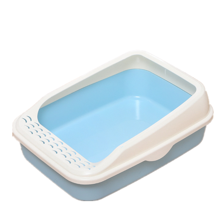 Factory Direct Sale Anti-Splashing Semi-Enclosed Cat Litter Box Pet Training Toilet Cat Litter Box