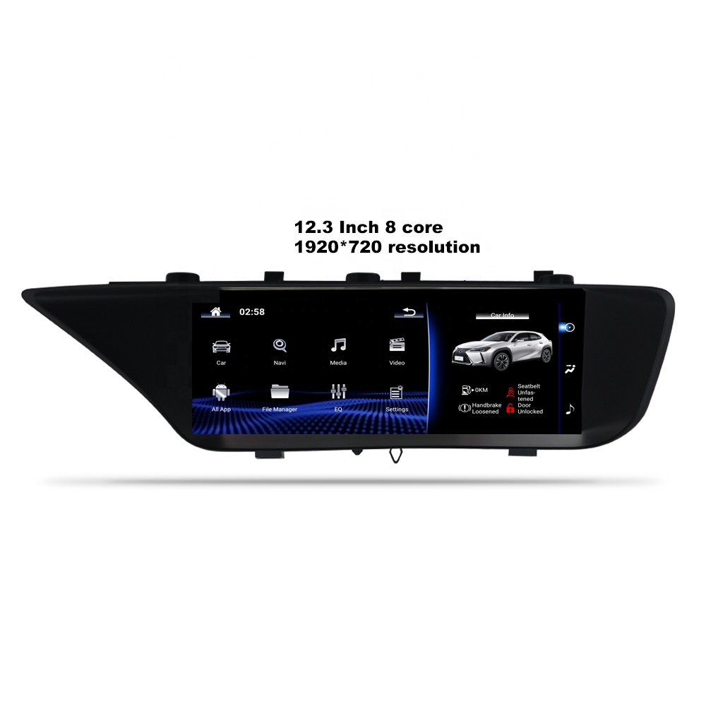 YZG 12,3 дюймов 8 ядер Android 10,0 Carplay GPS DVD плеер сенсорный экран Мультимедиа Радио Навигация для Lexus GS 2014-2017