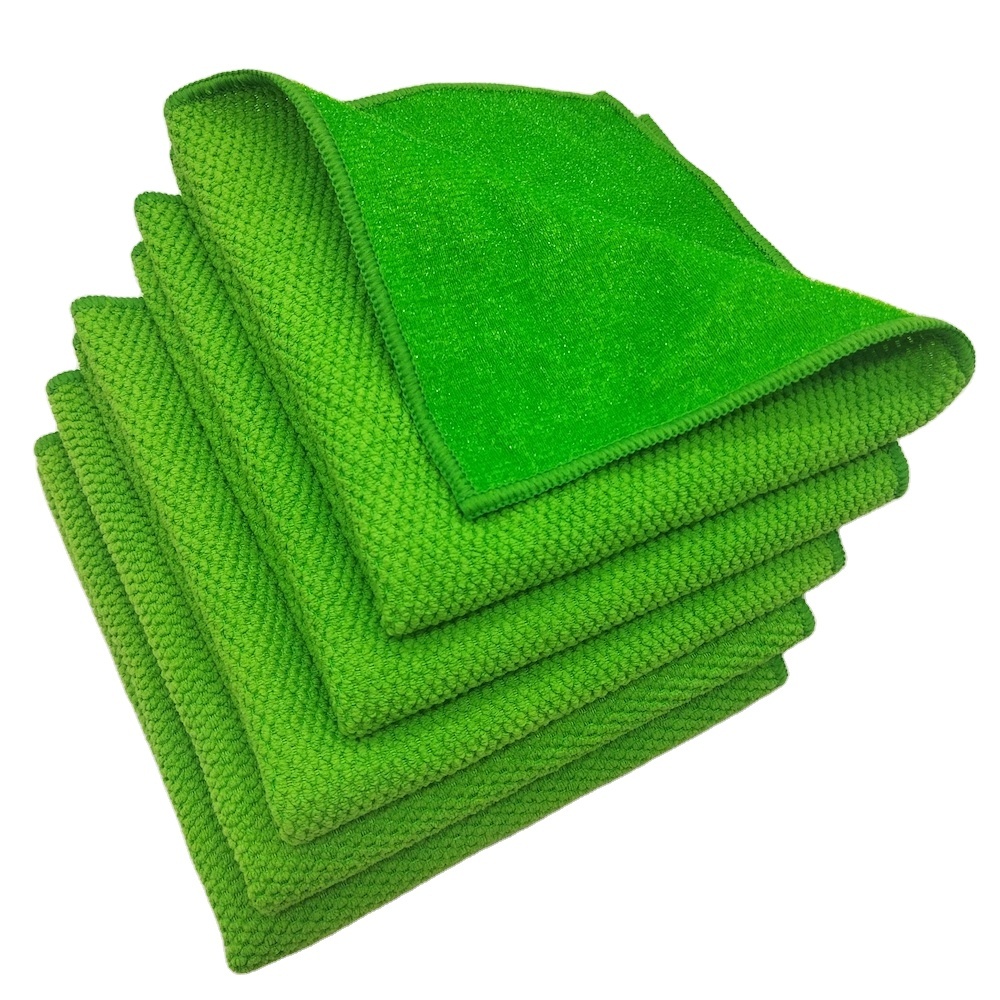 wholesale custom weave kitchen dish cloths microfiber tea towel