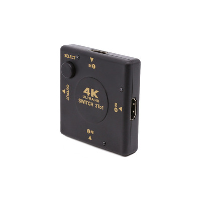Good Application 4K HDTV Switch Switcher Box Selector 3 in 1 Out Audio Extractor Hub Splitter Adapter