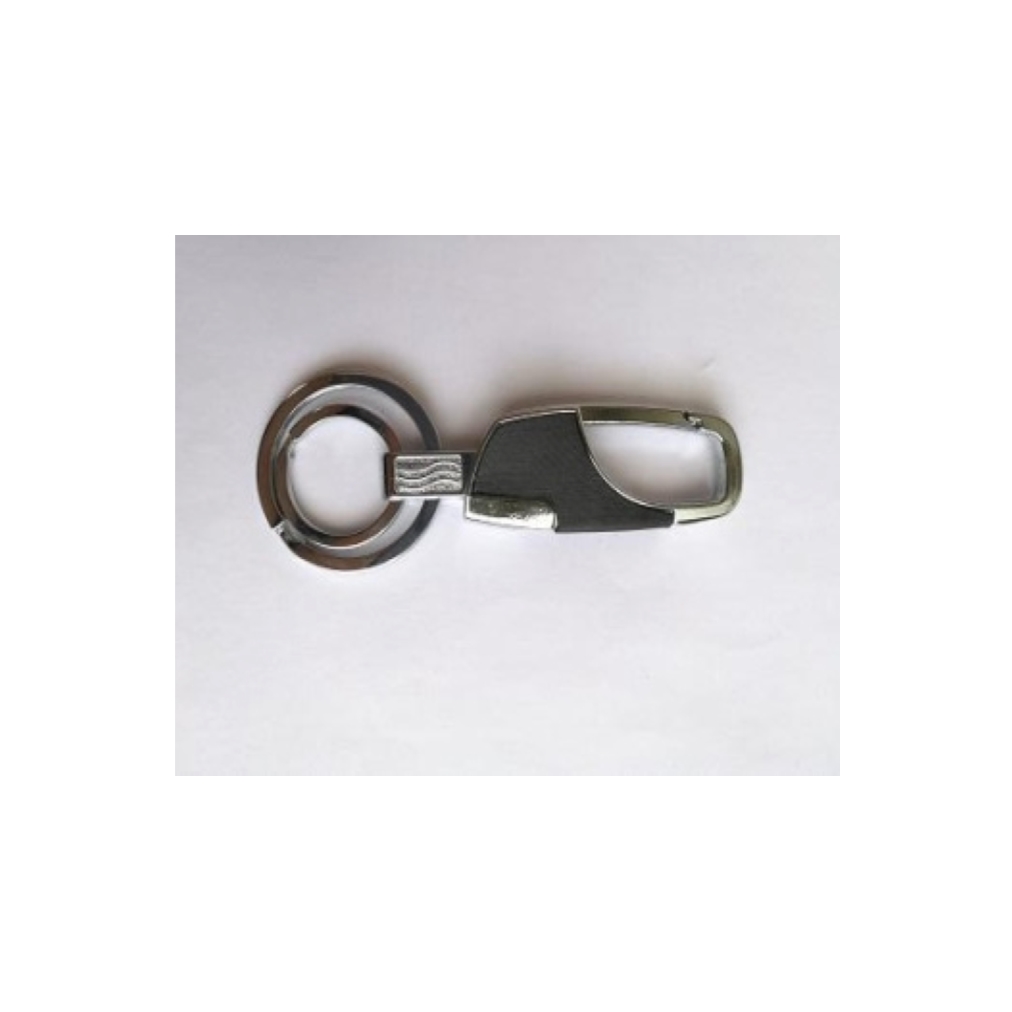 Car Key Chain Factory Wholesale Key Ring Custom Logo Fashion Metal Keychain with Double Rings