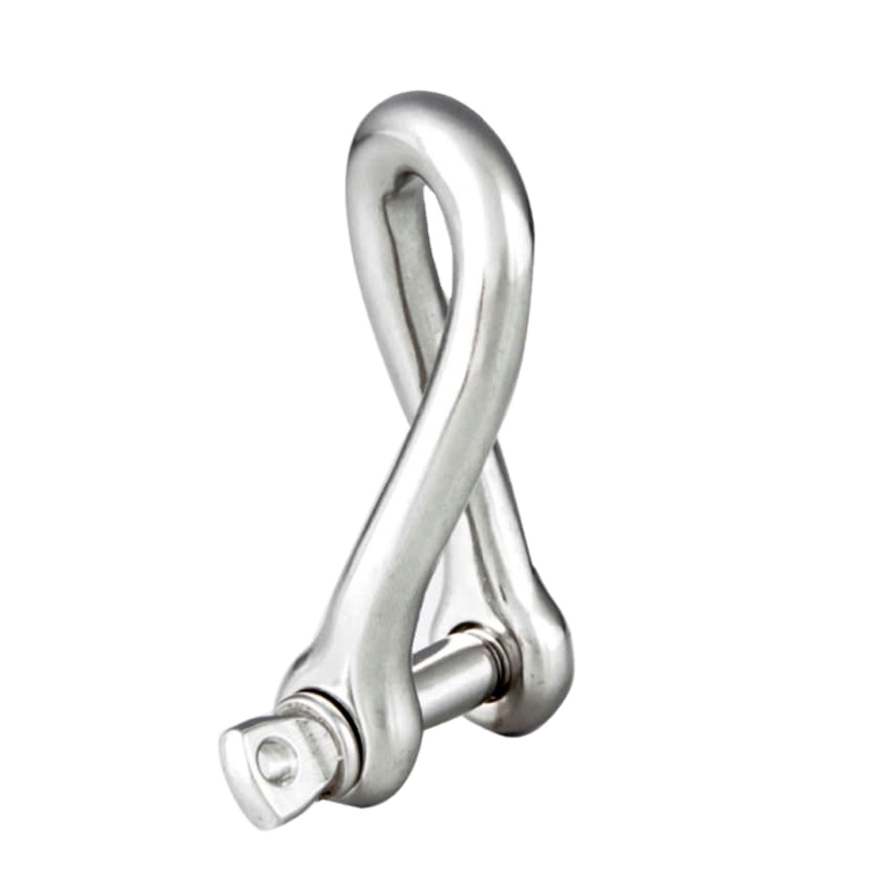 Ringing Hardware 304/316 Stainless Steel twist Shackle with clevis pin