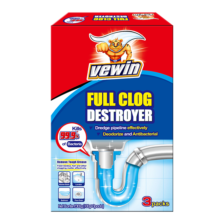 Для удаления кухонной раковины и слива химического порошка Agentdrain Cleaner Drain Cleaner Powder