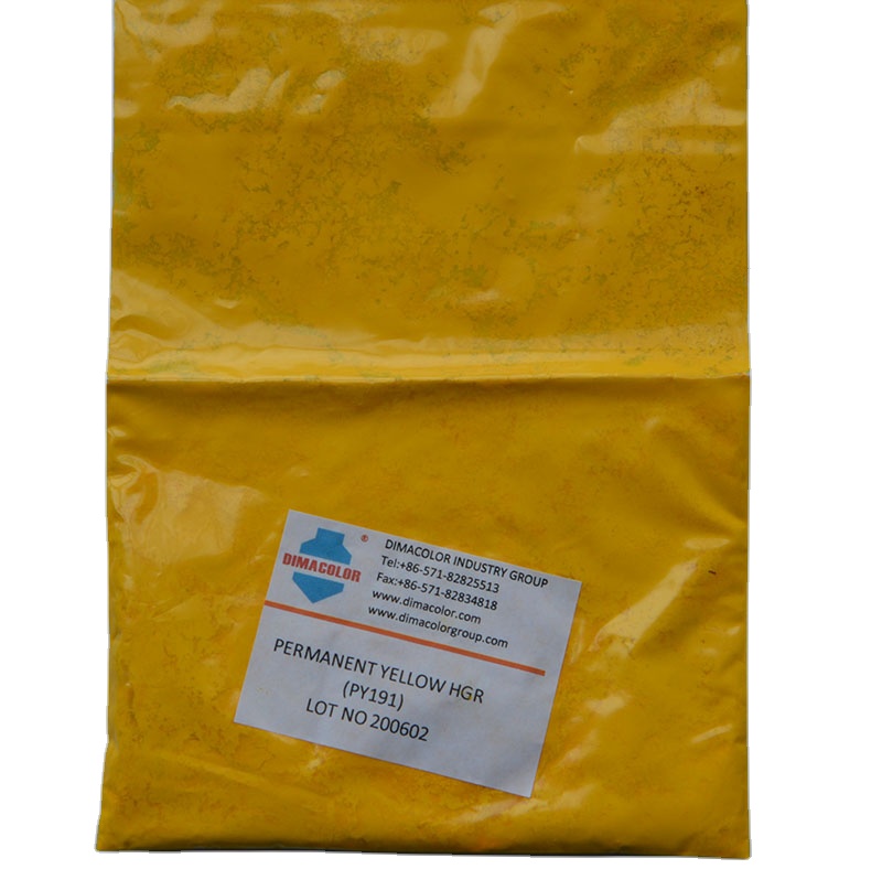 GREENISH PLASTIC MASTERBATCH PIGMENT YELLOW 191 BRILLIANT YELLOW HGB VS PV FAST YELLOW HGR BRILLIANT HRP