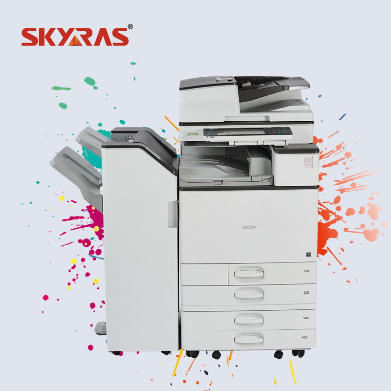 Высокое качество использованные копиры цветной цифровой Ricoh MPC5503 восстановленный фотокопировальный аппарат