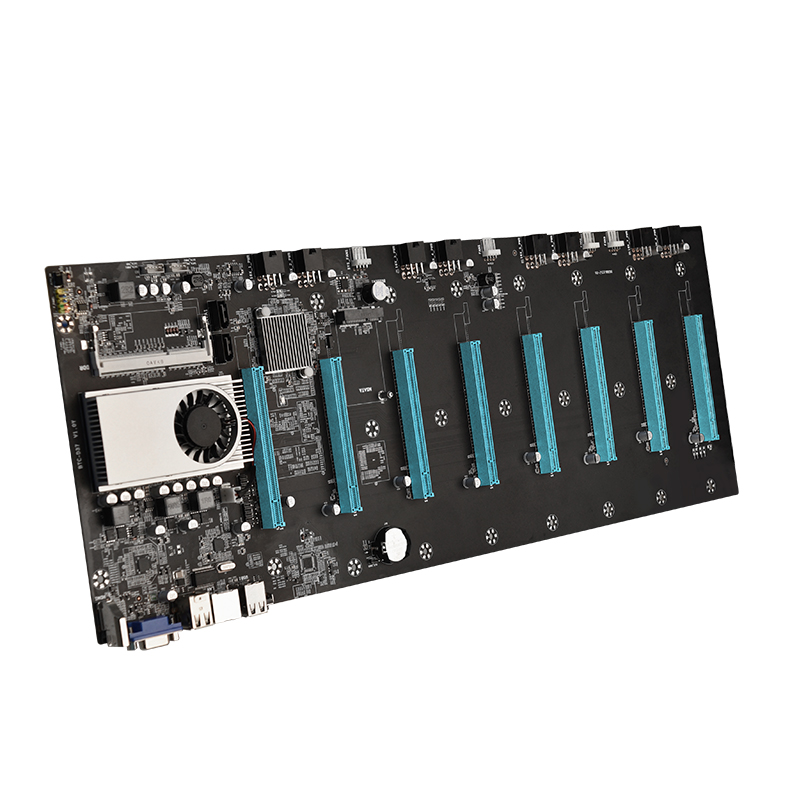 Joege BTC-S37 8 gpu bitco в 6,5 см слот расстояние 8GPU BTC мин er материнская плата 8 слотов Pcie эфир eum мини нг материнская плата