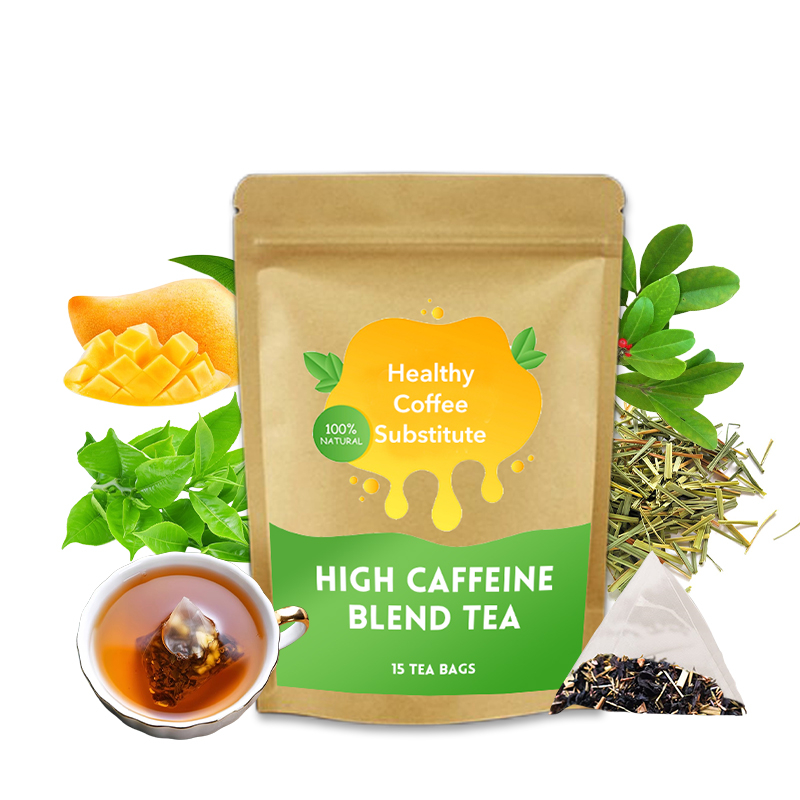 OEM energy Organic herbal tea Coffee Substitute green Tea Yerba mate High Caffeine tea