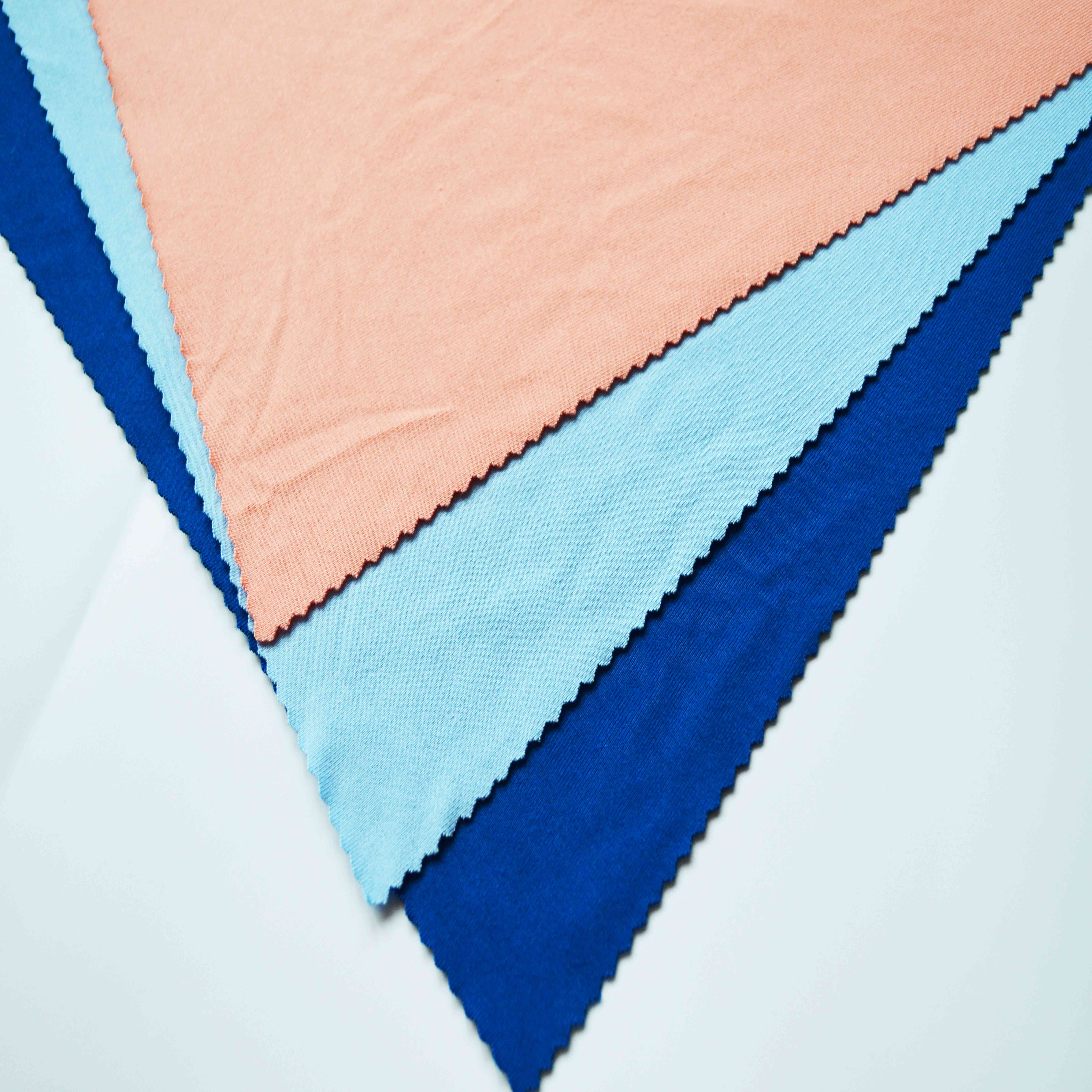 93% bamboo 7% spandex high quality single jersey fabric